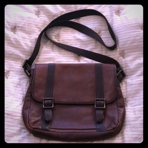 Fossil - Small Messenger - Brown - Leather